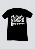 Tshirt Thirsty By Nature Noir Homme