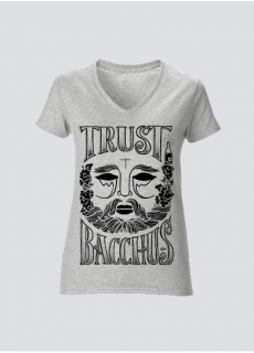 Tshirt Trust Bacchus Gris femme