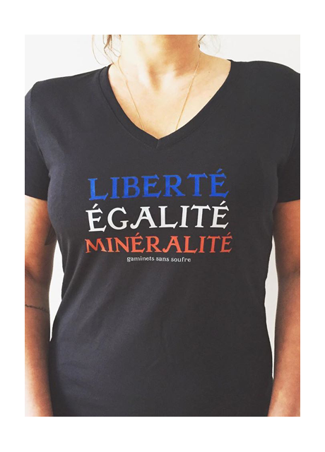 Tshirt Liberté Egalité Minéralité